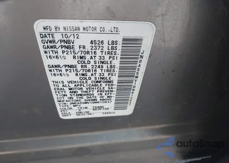 2013 Nissan Rogue S from USA, damaged, VIN JN8AS5MV1DW610837